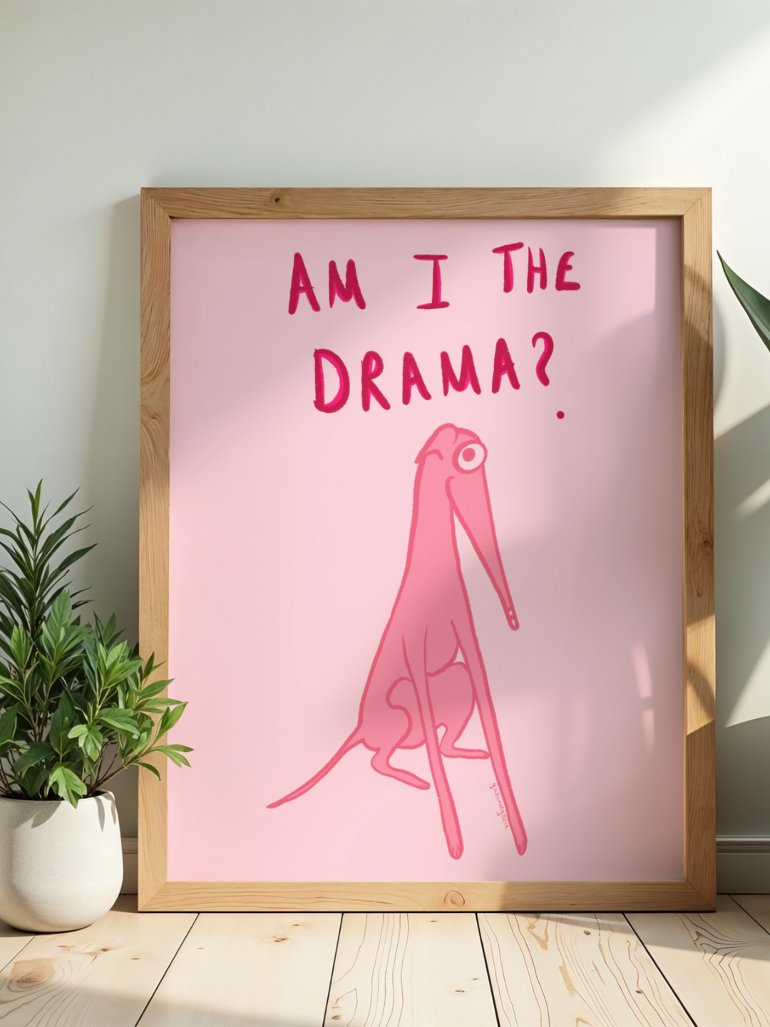 Am I the drama?
