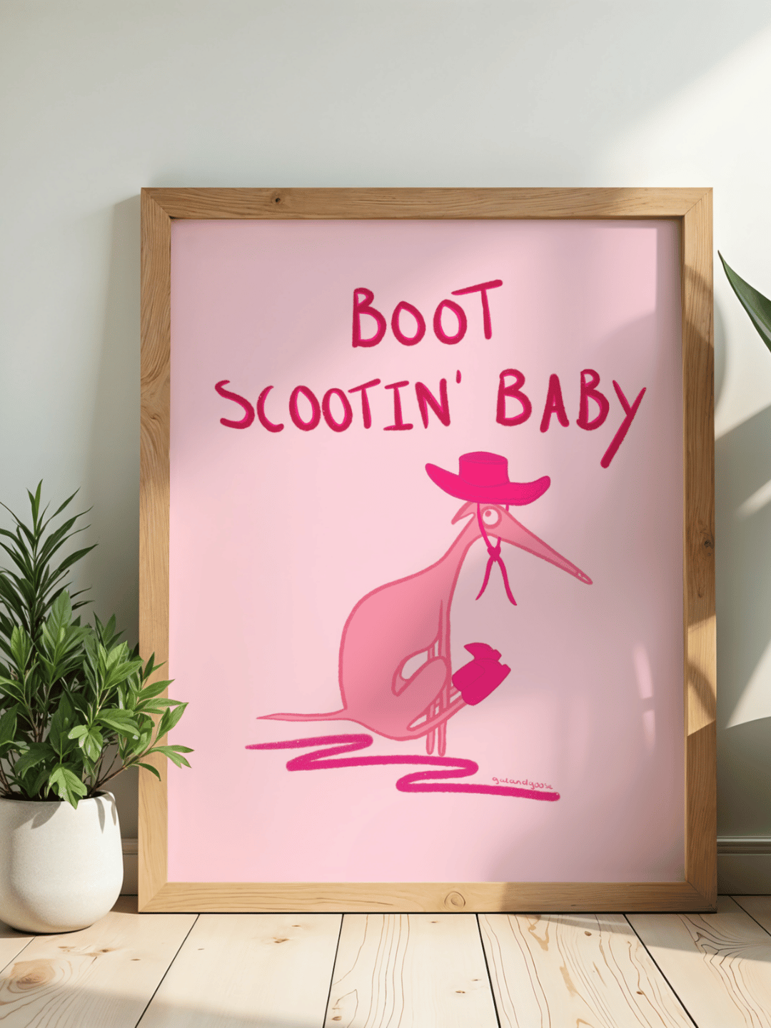 Boot scootin' baby