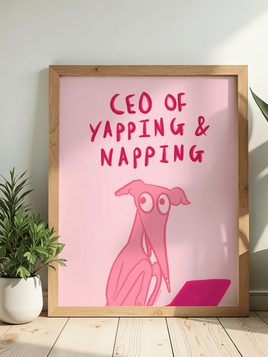 CEO of yapping and napping