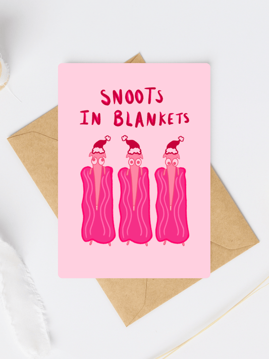 Snoots in blankets