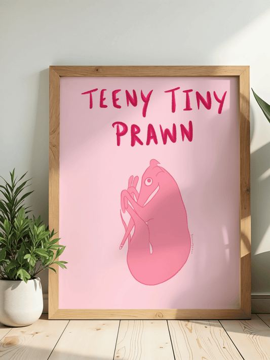 Teeny tiny prawn